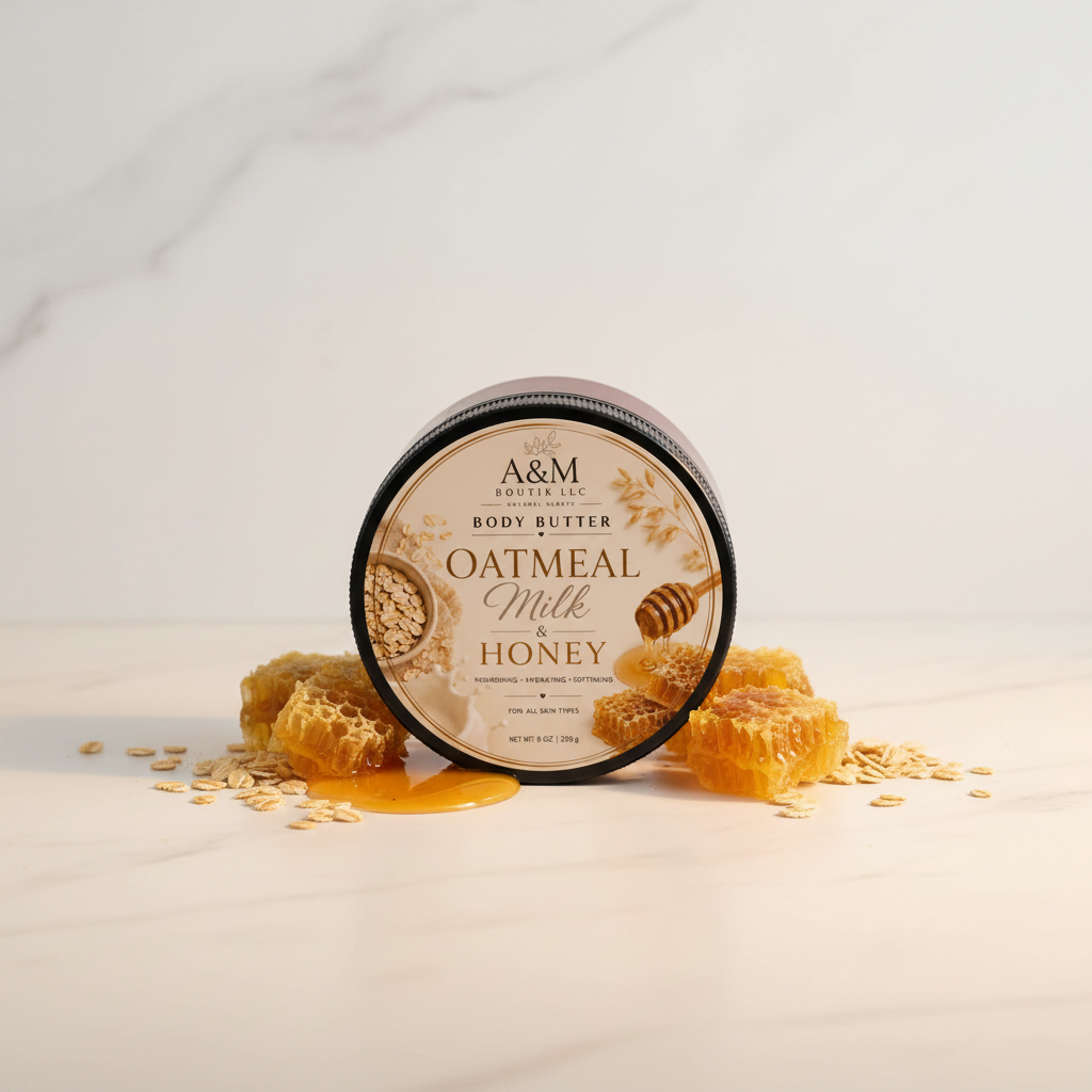Oatmeal milk and honey Body butter