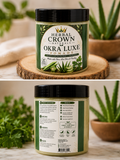 Okra Luxe hair oil and Pomade