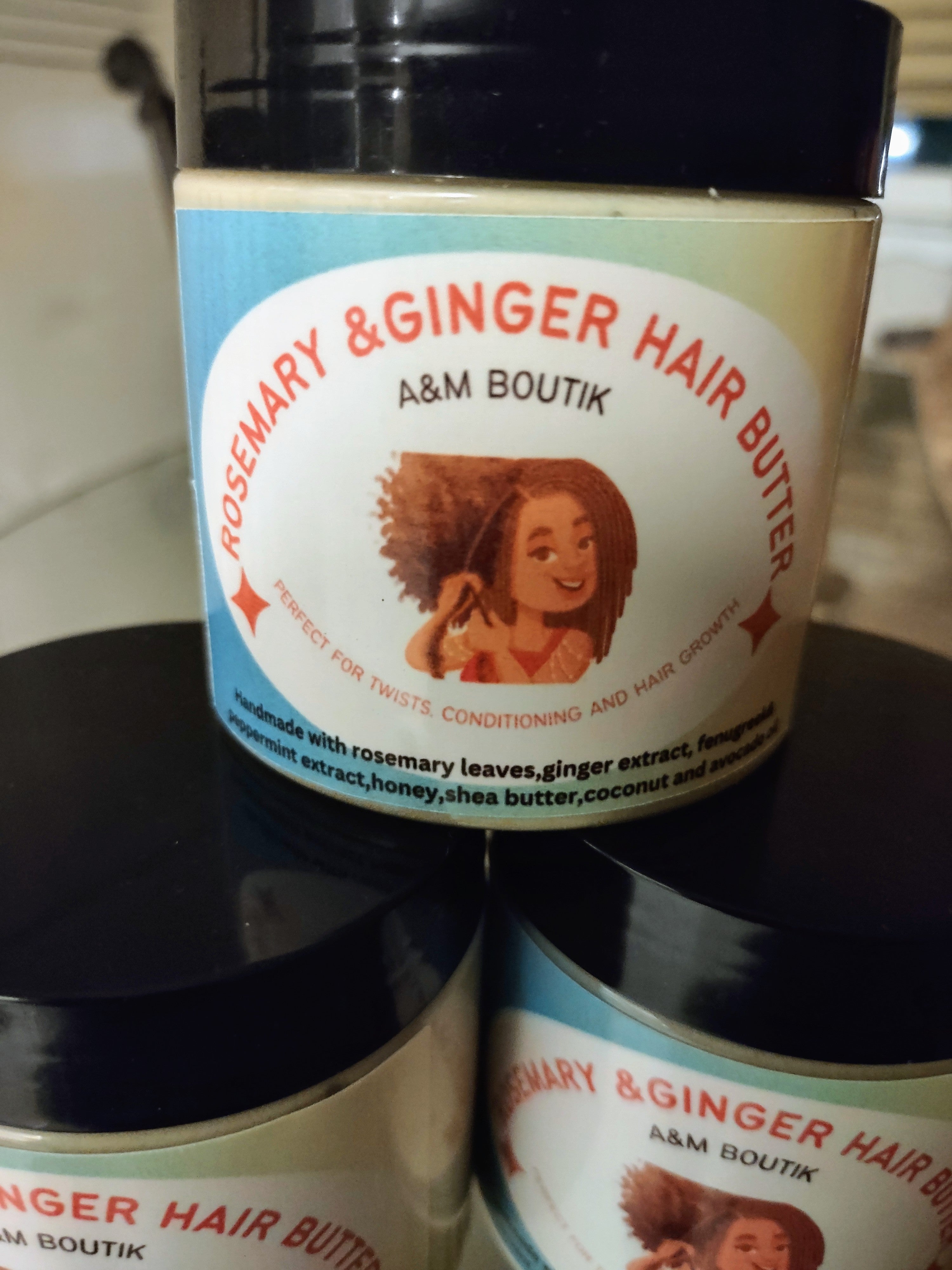 Rosemary &Ginger Hair butter